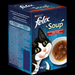 Mars-Nestlé FELIX Soup Tender strips - nedves eledel (marha