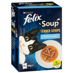 Mars-Nestlé FELIX Soup Tender strips - nedves eledel (halas válogatás