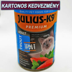 JULIUS-K9 PETFOOD Kartonos ár: JULIUS K-9 CAT 20x415g Trout