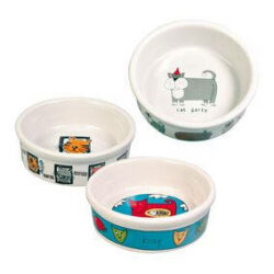 Trixie - Trixie Ceramic Bowl - kerámia tál (fehér