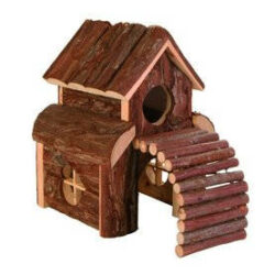 Trixie - Trixie Finn Ház - Fából készült odú egerek és hörcsögök részére (13x20x20cm)
