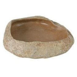 Trixie - Trixie Reptile Bowl Steppe Rock Small - Terráriumi itató tál (11x7x2