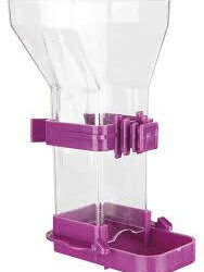 Trixie - Trixie Food Dispenser - műanyag etető (többféle színben) madarak részére (150ml/12cm)