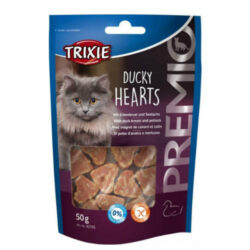Trixie - Trixie Premio Ducky Hearts - jutalomfalat (kacsa) macskák részére (50g)
