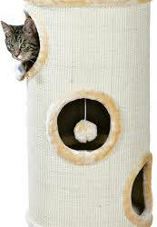 Trixie - Trixie Samuel Cat Tower - kaparófa (bézs) macskák részére (Ø36cm) 70cm