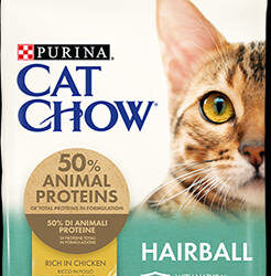 Purina - Purina Cat Chow Adult - Hairball Controll (csirke) - Szárazeledel (15kg)