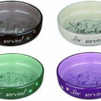 Trixie - Trixie Ceramic Bowl - kerámia tál (vegyes színekben) macskák részére (0