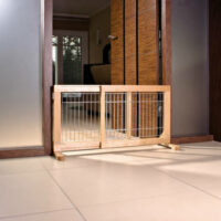 Trixie - Trixie Dog Barrier - elválasztó elem (natúr fenyő) kutyák részére (63-108x50cm)
