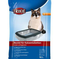 Trixie - Trixie Simple'n'Clean Bags for Cat Litter Trays - zsák (átlátszó) alomtálcákhoz (XL) 56x71cm (10db)