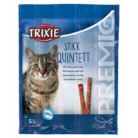 Trixie - Trixie Stick Quintett Whit Lachs und Forelle - jutalomfalat (bárány