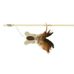 Trixie - Trixie butterfly Playing Rod - játék macskapeca (lepkés) macskák részére (45cm)