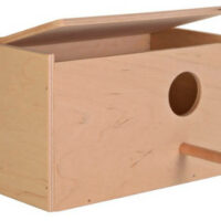 Trixie - Trixie Nesting Box - Fészkelő doboz nagypapagájok részére  (30x20x20cm)