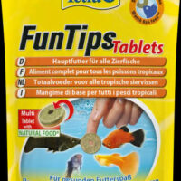 Tetra - Tetra FunTips Tablets - ragacsos táplálék tabletta trópusi halak számára (20db/8g)