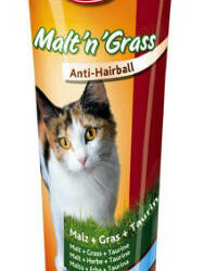 Trixie - Trixie Malt'n' Grass Anti-Hairball Paste  - kiegészítő eleség (szőroldó) malátás