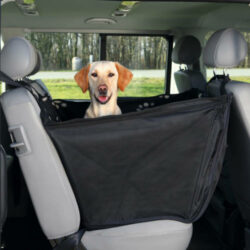 Trixie - Trixie Protective Car Seat Cover - Autós ülésvédő huzat (fekete/bézs) hátsó ülésre (0