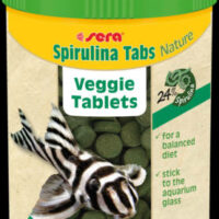 Sera - Sera Spirulina (süllyedő) - tablettás táplálék édes- és tengervizi díszhalak számára (100ml/100 db tabletta)