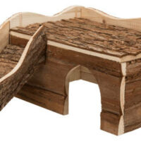 Trixie - Trixie Ineke Ház - Fából készült odú csincsillák és tengerimalacok részére (30x16x32cm)
