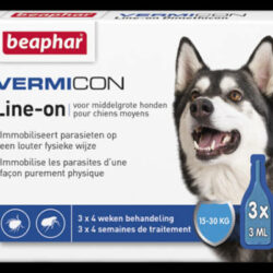 Beaphar - Beaphar Vermicon - Rácsepegtető oldat (Spot On) kistestű kutyák részére (15-30kg)