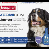 Beaphar - Beaphar Vermicon - Rácsepegtető oldat (Spot On) nagytestű kutyák részére (>30kg)
