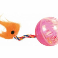 Trixie - Trixie Rattling Ball - műanyag játék (csörgő labda) macskák részére (4cm/2db)