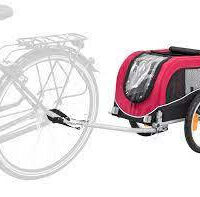 Trixie - Trixie Bicycle Trailer for Dogs - felszerelés (kerékpárra szerelhető utánfutó) S (53x60x60) max:15 kg