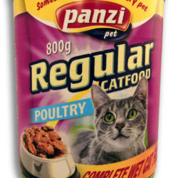 Panzi - Panzi Regular Adult (szárnyas) konzerv - Felnőtt macskák részére (800g)