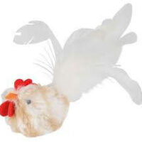 Trixie - Trixie Chicken Plush - játék (csirke) macskák részére (8cm)