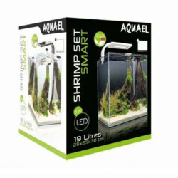 Aqua-el - Aquael Shrimp Set Smart II 20 Black - Nano akvárium garnélarákoknak és kisebb halaknak