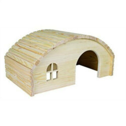 Trixie - Trixie Wooden House - Manzárdtetős ház nyulak részére (42x20x25cm)