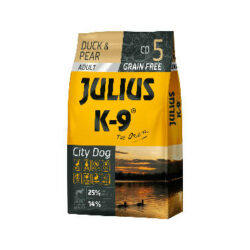 JULIUS-K9 PETFOOD - Julius K-9 10kg City Dog Duck&Pear Adult (kacsa