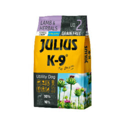 JULIUS-K9 PETFOOD - Julius K-9 10kg Utility Dog Hypoallergenic Lamb