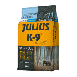 JULIUS-K9 PETFOOD - JULIUS K-9 3kg Utility Dog Hypoallergenic Wild boar