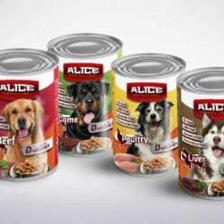 Alice - Alice Professional Dog konzerv - máj (1240g) nedves eledel kutyék részére