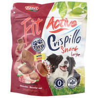 FitActive - FitActive Snack Crispillo Large - jutalomfalat (marhás) kutyák részére (180g)