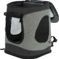 Trixie - Trixie Timon Backpack - szállító hátizsák (fekete/szürke) 36x44x26cm max:12kg