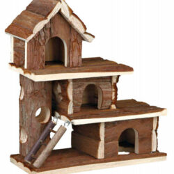 Trixie - Trixie Tammo Ház - Fából készült odú hörcsögök és egerek részére (25x30x12cm)