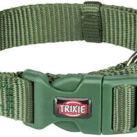 Trixie - Trixie prémium - nyakörv - sötétzöld - (M-L) 35-55cm/20mm