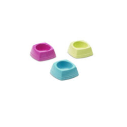 SAVIC - SAVIC Nibble Plastic Bowl - Műanyagtál (vegyes színekben) egerek és hörcsögök részére (8x8x3
