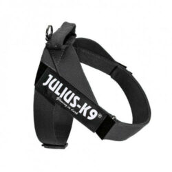JULIUS-K9 - Julius K-9 Color&Gray IDC Hevederhám 1-es méret (fekete) 61-80cm
