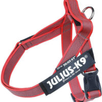 JULIUS-K9 - Julius K-9 Color&Gray IDC Hevederhám Mini-Mini méret (piros) 40-49cm