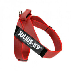 JULIUS-K9 - Julius K-9 Color&Gray IDC Hevederhám 1-es méret (piros) 61-80cm