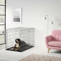 SAVIC - SAVIC Dog Residence - szobakennel (fém) kutyák részére (118x76x82cm)