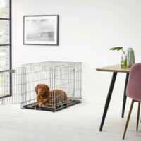 SAVIC - SAVIC Dog Residence - szobakennel (fém) kutyák részére (91x61x71cm)