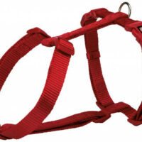 Trixie - Trixie Premium H-harness - hám (piros) kutyák részére (M-L) 52-75cm/20mm