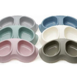 Aqua-el - Comfy Plastic Bowl - műanyag tál (menta zöld) kutyák részére (2x0