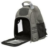 Trixie - Trixie Dan Backpack - hátizsák szállítótáska (szürke) kutyák részére (34×44×26 cm)