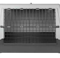 Trixie - Trixie Journey Transport Box - szállító box (fekete/szürke)  M (88×58×51cm)