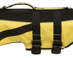 Trixie - Trixie Life Vest - mentőmellény - sárga/fekete (M) 45-72cm / 30kg