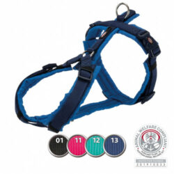 Trixie - Trixie Trekking - túrahám - indigókék/királykék (M) 53-64cm/20mm