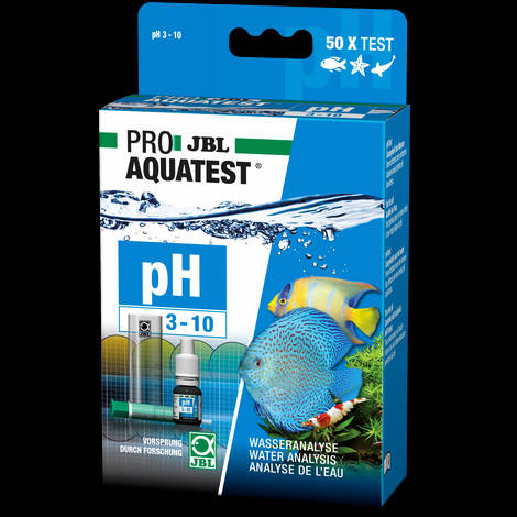 JBL - JBL ProAquaTest pH 3.0-10.0 - Gyorsteszt tavak és édesvízi/tengeri akváriumok savasságának meghatározására